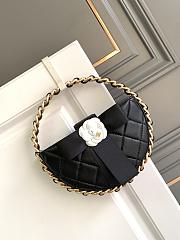 Colestore Chanel Pouch Lambskin, Mixed Fibers, Calfskin & Gold-Tone Metal Black - 2