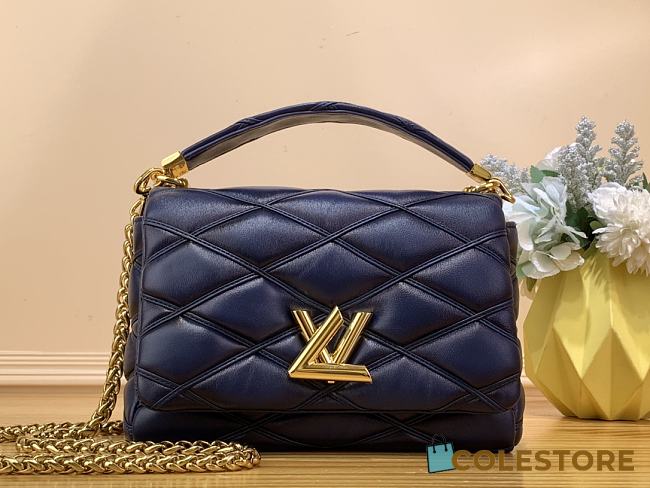 	 Colestore Louis Vuitton Go 14 Twist Blue 23 x 16 x 10cm - 1