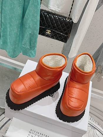 Colestore Maison Margiela Orange Padded Boots Size 35-39