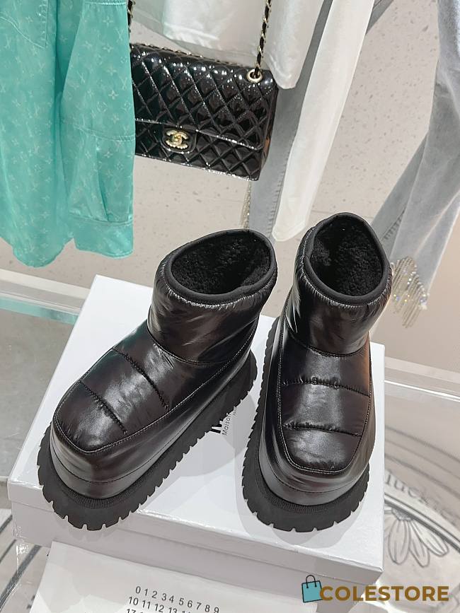 Colestore Maison Margiela Black Padded Boots Size 35-39 - 1