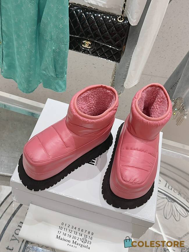 	 Colestore Maison Margiela Pink Padded Boots Size 35-39 - 1