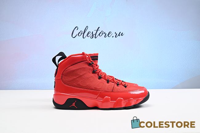 Jordan 9 Chile Red T-shirt & Outfit - 1