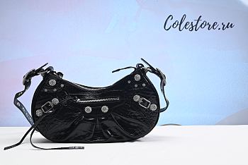Balenciaga Black XS 'Le Cagole' Shoulder Bag Size 26cm