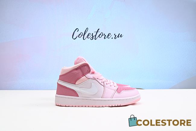 Colestore Nike Jordan 1 Mid Digital Pink - 1