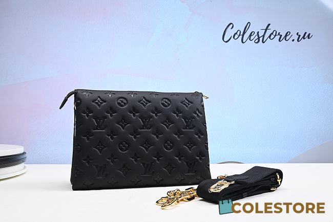 Louis Vuitton Coussin PM Bag In Black Size 26x20x12cm - 1