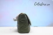 Chanel 19 Flap Bag Lamb Green Size 26cm - 4