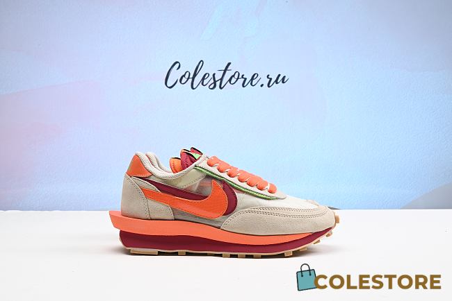 Colestore Nike Sacai x Clot x LDWaffle ‘Net Orange Blaze’ - 1