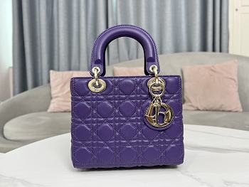 Colestore Dior Lady My ABC Purple Size 20cm 20 x 17 x 8 
