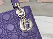 Colestore Dior Lady My ABC Purple Size 20cm 20 x 17 x 8  - 2