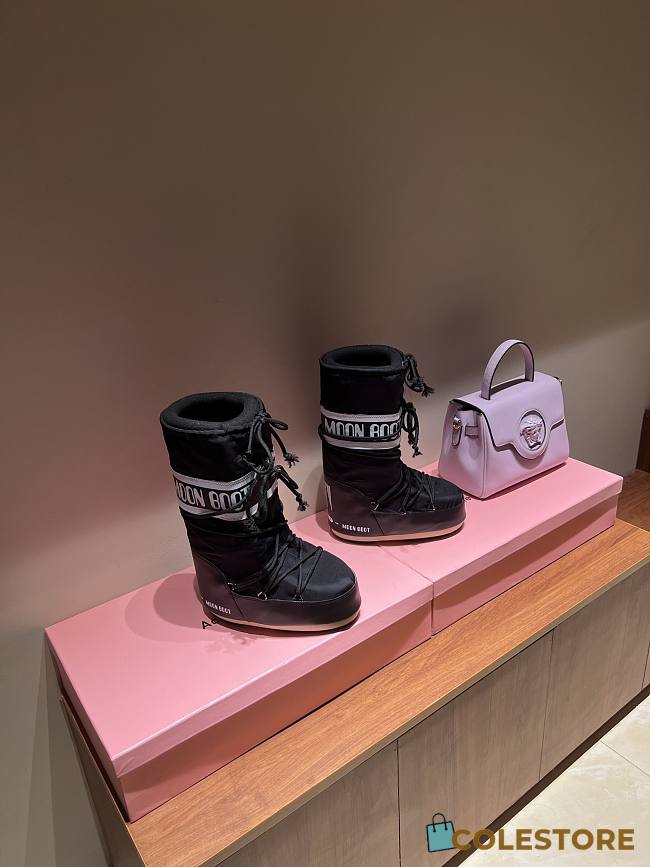 Colestore Moon Boots Black Size 35-39 - 1