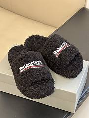 Balenciaga Black Slipper  - 5