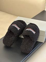 Balenciaga Black Slipper  - 4