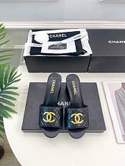 Colestore Chanel Slipper Black 6cm - 1