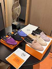 Colestore Hermes Mule Purple Size 35-42 - 1