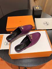 Colestore Hermes Mule Purple Size 35-42 - 4