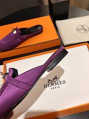 Colestore Hermes Mule Purple Size 35-42 - 5