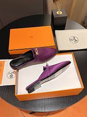 Colestore Hermes Mule Purple Size 35-42 - 3