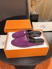 Colestore Hermes Mule Purple Size 35-42 - 2