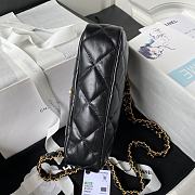 Colestore Chanel Mini Lambskin Black Size 13.5*20.5*5cm - 4
