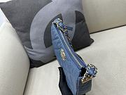 	 Colestore Chanel Hobo Blue Size 23.5x13.5x3cm  - 6