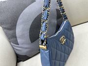 	 Colestore Chanel Hobo Blue Size 23.5x13.5x3cm  - 4