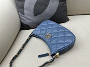 	 Colestore Chanel Hobo Blue Size 23.5x13.5x3cm  - 2