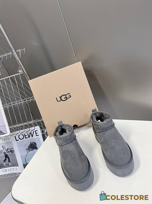 	 Colestore Classic Ultra Mini Platform Grey Size 35-40 - 1
