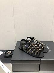 Colestore Chanel Black Sandals Size 35-39 - 4