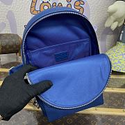 	 Louis Vuitton Pilot Aerogram Blue Size 20 x 30 x 4 cm - 3