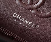Colestore Chanel Flap Small Black Silver Hardware 14.5x23cmx6cm - 3
