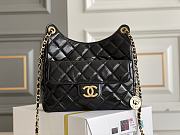 Colestore Chanel Small Hobo Bag Black Size 22.5*21.5*7cm - 1