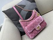	 Colestore Chanel Small Hobo Bag Pink Size 22.5*21.5*7cm - 4