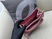 	 Colestore Chanel Small Hobo Bag Pink Size 22.5*21.5*7cm - 3