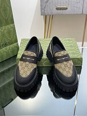 	 Colestore Gucci Canvas Loafer Brown Women/Men - 1