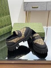 	 Colestore Gucci Canvas Loafer Brown Women/Men - 2