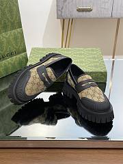 	 Colestore Gucci Canvas Loafer Brown Women/Men - 6