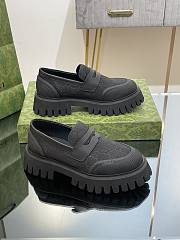 	 Colestore Gucci Canvas Loafer Black Women/Men - 5