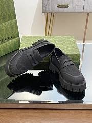 	 Colestore Gucci Canvas Loafer Black Women/Men - 4