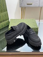 	 Colestore Gucci Canvas Loafer Black Women/Men - 2
