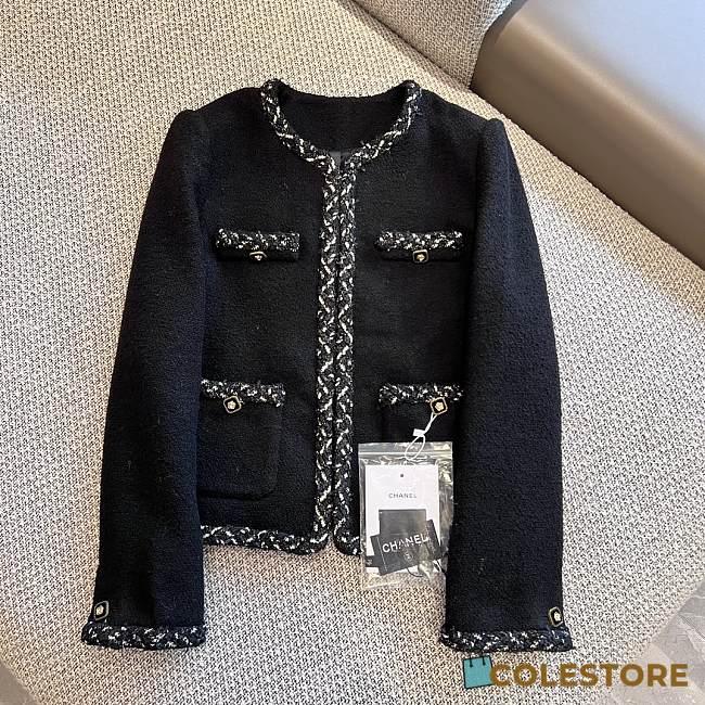 	 Colestore Chanel Black Coat - 1