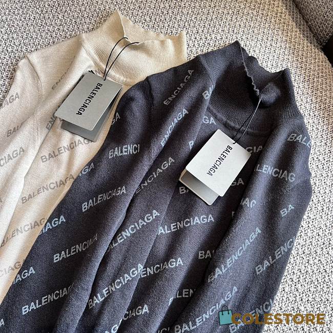 Colestore Balenciaga T-shirt Black/White - 1