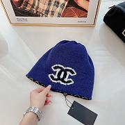 Colestore Chanel Blue Hat 2 Slide - 5