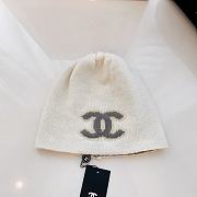 	 Colestore Chanel White Hat 2 Slide - 5