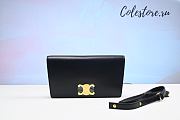Colestore Women Celine Trapeze Triomphe Bag In Shiny Calfskin Size 26cm - 1