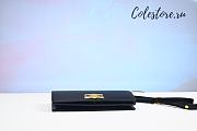Colestore Women Celine Trapeze Triomphe Bag In Shiny Calfskin Size 26cm - 5