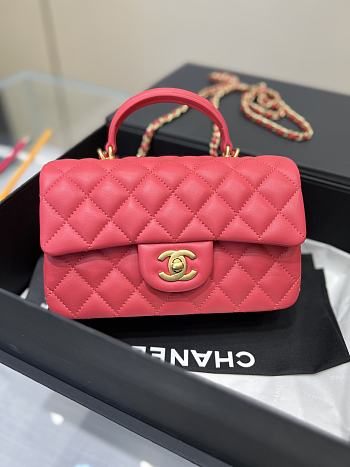 Colestore Chanel CF Mini Pink Size 20×13×9cm