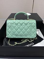 	 Colestore Chanel CF Mini Green Size 20×13×9cm - 5