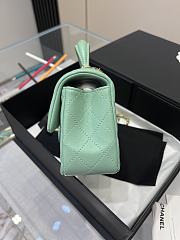 	 Colestore Chanel CF Mini Green Size 20×13×9cm - 2