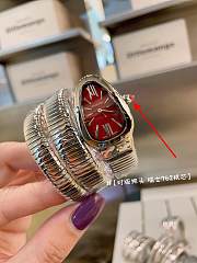 Colestore Bvlgari Serpenti Tubogas Watch In Silver - 6