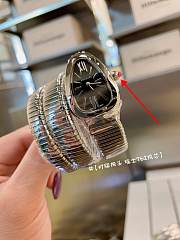 Colestore Bvlgari Serpenti Tubogas Watch In Silver - 5